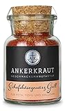 Ankerkraut Schafskäse & Feta Grill Gewürz, Gewürzmischung zum vegetarisch grillen, 95g im Korkenglas