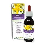 Johanneskraut (Hypericum perforatum) Kraut mit Blüten Alkoholfreier Urtinktur Naturalma - Flüssig-Extrakt Tropfen 120 ml - Nahrungsergänzungsmittel - Veganer