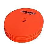 athletikor Floormarker Verschiedene Sets - Markierungsteller (10 x Orange)