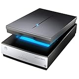 Epson Perfection V850, professioneller Fotoscanner, Scanner zum Digitalisieren von Fotos, Vorlagen, Dias und Negativen, Flachbettscanner mit hoher Auflösung, schwarz/silber