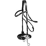 WALDHAUSEN X-Line Hackamore Trensenzaum Warmblut, schwarz