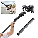 Professioneller Kohlefaser-Verlängerungsstab 1/4 Zoll 3/8 Zoll Profil-Stabilisatorstab Einbeinstativ für DJI Ronin S Ronin-SC DJI RSC 2/RS 2 Moza Air 2 Zhiyun Crane 2 Videoaufnahmen Gimbal Zubehör