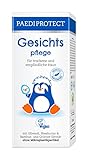 PAEDIPROTECT Gesichtspflege Baby & Kinder Creme 75 ml, ohne Parfüm & ohne Mikroplastik, Gesichtscreme trockene, empfindliche Haut, vegane Pflegestoffe hautberuhigend & pflegend, Babyhautpflege Lotion