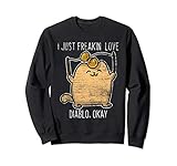 Diabolo Devilstick Katze Kätzchen Sweatshirt