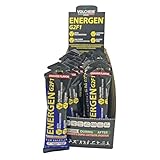 Volchem Energen G2F1, Energen-Gel mit Maltodextrin, Glukose und Fruktose, enthält Natrium und Kalium, Geschmack Orange, 1 Box mit 24 Beuteln à 56 ml