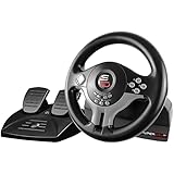 Subsonic Superdrive - Rennlenkrad / Lenkrad Driving Wheel SV200 mit pedalen und Schaltpaddles für Nintendo Switch - PS4 - Xbox One - PC