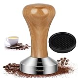 Espresso Tamper, hicoosee 51mm Kaffee Tamper aus Edelstahl Espresso Stempel für Kaffeemaschine Siebträger