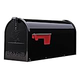 Original U.S. Mailbox - ELITE - Stahl - schwarz - Gr. T1 Art. E1100B00