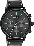 Oozoo Timepieces Herren Uhr | Armbanduhr Herren mit Lederarmband | Hochwertige Uhr für Männer | Edle Analog Herrenuhr in rund | C11208