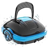 WYBOT Pool Robot, Pool Vacuum Cleaner Battery with Dual Drive Motors, Automatic Parking, Automatic Pool Cleaner for Pools up to 50 m²