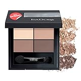 IsaDora Lidschatten Palette Quartet - Eyeshadow Palette für makelloses Augen Make-Up - VEGAN - Umwerfendes Make Up Set mit je vier Lidschatten - Muddy Nudes