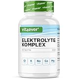 Elektrolyte Tabletten - 420 Tabletten mit Magnesium, Calcium, Kalium, Natrium & Chlorid - Elektrolytgleichgewicht & Muskelfunktion - Keto Ernährung - Vegan