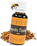 NORDBIENCHEN Propolis Tinktur mit 40% Propolis aus eigener Imkerei - 20ml Propolis Tropfen Bienen Propolisextrakt - Propolistinktur - Imker Qualität