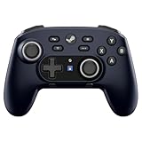 HORI Wireless HORIPAD Pro for Steam (Midnight Black) - Pro Controller Designed for Steam