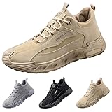 Generisch Arbeitsschuhe Herren Bequeme Sneaker Dicker Boden Trekking- & Wanderschuhe rutschfest Laufschuhe Weichen Sohle Trail Running Schuhe Abriebfeste Sicherheitsschuhe Größen 39-48