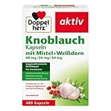 DOPPELHERZ Knobl.Kap.m.Mistel+Weißdorn 60/24/54 mg 480 St