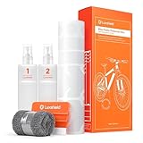 Luxshield Fahrrad Lackschutzfolie für Mountainbike, BMX, Rennrad, Trekkingrad etc. - 21-teiliges Rahmen-Set gegen Steinschlag - Transparent glänzend & selbstklebend