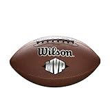 Wilson, American-Football, NFL MVP-Football, Komposit-Material, Braun, Für Freizeitspieler, WTF1411XB