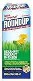 Roundup Rasen-Unkrautfrei Konzentrat, Unkrautvernichter zur Bekämpfung von Unkräutern im Rasen, 500ml für 333m²