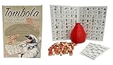 Klassische Napolitanische Tombola mit Zahlen aus Holz Panariello aus Kunststoff Tombola der Smorfia Traditionell 48 Ordner Smarfia Tombola Antike klassische Neapolitanische Tombola mit vollständiger