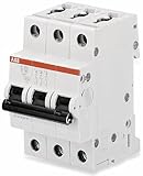 ABB S200 MCB Leitungsschutzschalter Typ B, 3-polig 25A 400V, Abschaltvermögen 6 kA System Pro M Compact