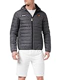 ellesse Herren Lombardy Jacke, Dunkelgrau (Dark Grey Marl), XXL EU