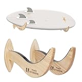 TWO STONES Surfbrett Rack für Wand | Surfboard Wandhalterung | Surfboard Wandregal | Paddle Board Wandregal | Surfboard Wandhalterungen | Surfboard Wandhalterung | Surfregal zur Boardaufbewahrung