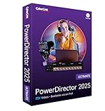 CyberLink PowerDirector 2025 Ultimate | Professionelles Videobearbeitungsprogramm für PC mit Greenscreen und tausenden Effekten | Fotoshow | Für jede Filmproduktion | Screen Recorder | Windows [Box]