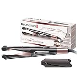 Remington Glätteisen & Lockenstab - Curl&Straight Confidence 2in1 Multistyler [Upgrade] (geschwungene Stylingplatten zum Glätten, Locken & Wellen) 150-230°C, ,Grau,28.7 x 3.8 cm