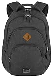 travelite Handgepäck Rucksack, Laptop Rucksack 15,6 Zoll, BASICS, Daypack, Tagesrucksack mit vielen Fächern, 45 cm, 22 Liter