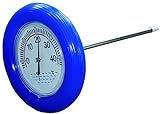 Poolthermometer Schwimmbad - Thermometer mit blauem Schwimmring