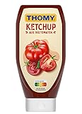 THOMY Tomaten-Ketchup in der praktischen Squeeze-Flasche, hoher Tomatenanteil, 1er Pack (1 x 500ml)