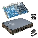 youyeetoo CM3588 Plus Mini NAS Plattform, 8K Video, RK3588,OpenMediaVault fit,16/32GB RAM, 4 x M.2 PCIe3.0 Sockel, NAS Lösungen, Home Server,Lokaler Cloud Speicher，Micro Computer (32G+64G,Full-Kit)