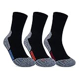 3 Paar Sportsocken Damen Herren Laufsocken Funktionssocken Wandersocken Stoßabfedernd 16101 WP (Farbmix 39-42)