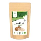 Bio Maca pulver – Superfood – gelbe Maca wurzel aus Peru – Energie für Sexualität, Fruchtbarkeit und Aphrodisiakum – 100 % rein, natürlich und roh – in EU verpackt – biologisch zertifiziert – 100 g