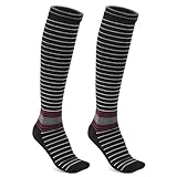 Schlauchsocken für Sport mit Elastizität, professionelle Schweißabsorption und Beinkompression, ideal für Wandern, Sport, 1 Paar