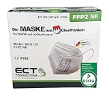 RESP ECT FFP2 Masken DEKRA geprüft aus Deutschland - FFP2 Maske (NR) MADE IN GERMANY - Premium Atemschutzmaske FFP2 ohne Ventil (20 Stück)