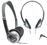 TronicXL Fernseh Kopfhörer 6m langes Kabel Kopfbügel kompatibel mit für Fernseher Samsung LG Sony Toshiba DYON JVC Philips Apple iPad iMac Computer etc Stereokopfhörer Headphones Klinkenstecker