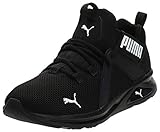 PUMA Herren Enzo 2 Straßen-Laufschuh, Black White, 43 EU