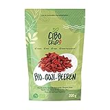 Roh Goji Beeren Bio Ungeschwefelt - Premium Qualität - 200g. Bio Goji Beeren Getrocknet aus zertifiziert Biologischem Anbau Ungezuckert. Organic Goji Berries.