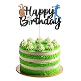 Golf Happy Birthday Kuchen Topper, Sport Theme Golf-Kuchenaufsatz, Sportthema Golf Dekoration, Happy Birthday-Kuchenschild, Kuchenaufsatz für MäNner Mann, Geburtstag Party Supplies