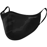 SMMASH Mundschutz Maske Wiederverwendbar, Hochwertiges Gesichtsmaske Waschbar, Multifunktional Trainingsmaske für Radfahren, Laufen, Staubschutzmaske für Damen, Herren, Größe S/M