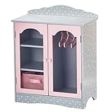 Puppenschrank Holz Puppenzubehör Babypuppen Spielzeug Olivias World TD-0210AG