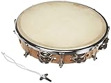 FUZEAU 590 Tambourin Naturfell 25 cm + 18 CYMB