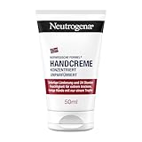 Neutrogena Konzentrierte unparfümierte Handcreme (50 ml), beruhigende Handcreme für sehr trockene Hände, spendet intensive Feuchtigkeit mit Glycerin, für empfindliche Haut geeignet