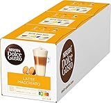 NESCAFÉ DOLCE GUSTO Latte Macchiato Kaffeekapseln 3er Pack (3 x 8 Portionen)