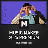 MAGIX Music Maker 2025 Premium – MUSIC MADE EASY | Audio Software | Musikprogramm | für Windows 10/11 | 1 PC-Volllizenz für 2 Geräte in praktischer Versandbox