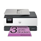 HP OfficeJet Pro 8122e Multifunktionsdrucker, 3 Monate gratis drucken mit HP Instant Ink inklusive, HP+, Drucker, Scanner, Kopierer, Fax, WLAN, LAN, Duplex, HP ePrint, Airprint, Basalt