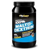 MySupps- 100% Maltodextrin, hochwertiger Glykogenlieferant, hydrolisiertes Maltodextrin, Ideal als Pre & Postworkout Shake, schnelle Kohlenhydrate für Sportler, GMO-Frei, Made in Germany-1000g Pulver