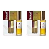 Karseell MACA CARE SYSTEM - 2er-Pack Marokkanisches Arganöl Haarserum für Haut, Haare und Nägel, kaltgepresst, Keratin, trockenes und geschädigtes Haar, 50 ml.